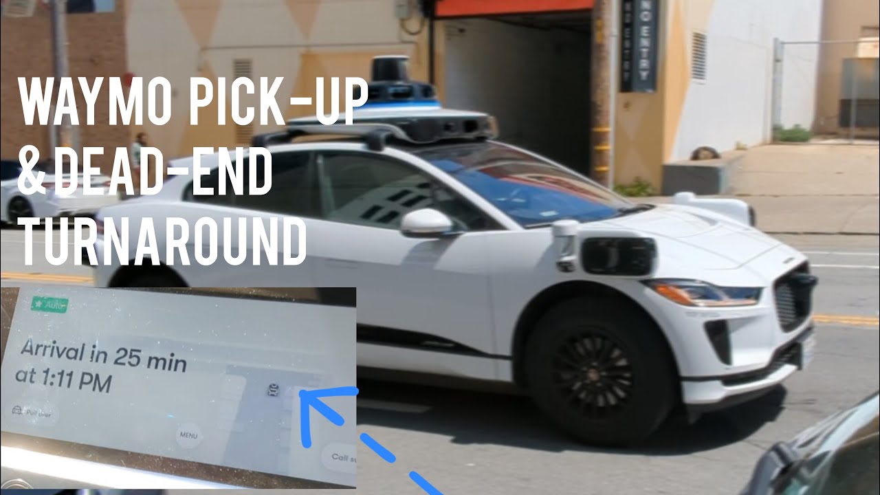 Waymo Rear End Waymo pickup and dead-end turnaround Apr 19, 2023 - YouTube