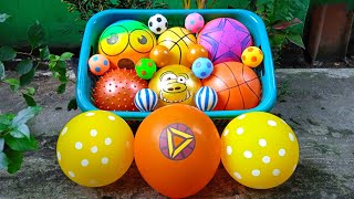 Mencari Bola Pelangi, Bola Basket, Bola Sepak, Bola Karakter, Balon, Bebek,Squishy,Balon Warna Warni