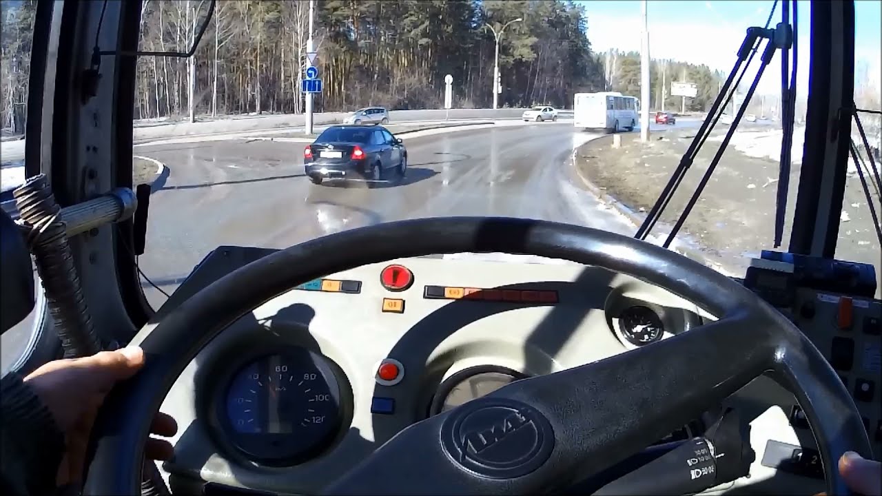 Каменск-Уральский. Моя работа, водитель автобуса.