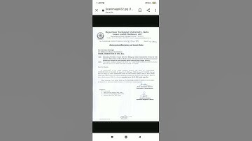 # RTU b tech odd sem ( Main / Back/ mercy back)exam related update # must watch