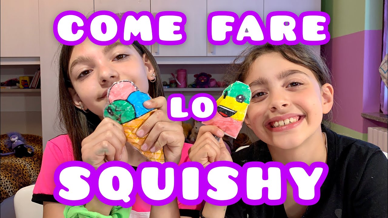 COME FARE LO SQUISHY DI CARTA