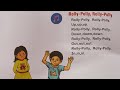 Rollypolly rollypolly rhymes for nursery level1 bachpan play school