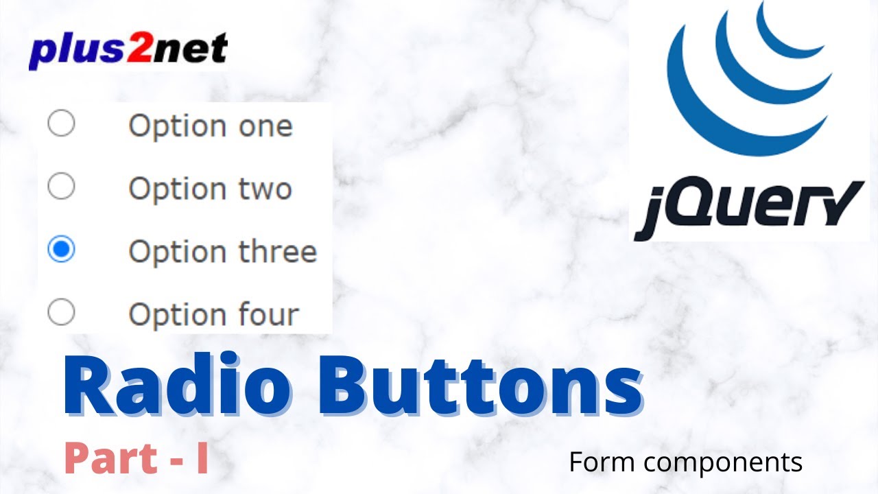 Interactive Radio Buttons Using Jquery