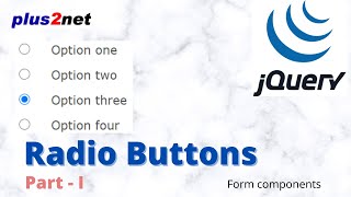 Interactive radio buttons using JQuery