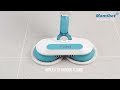 Introducing the Mamibot STEAMO100 multi-surface steam mop,  washing/waxing/polishing/sterilization