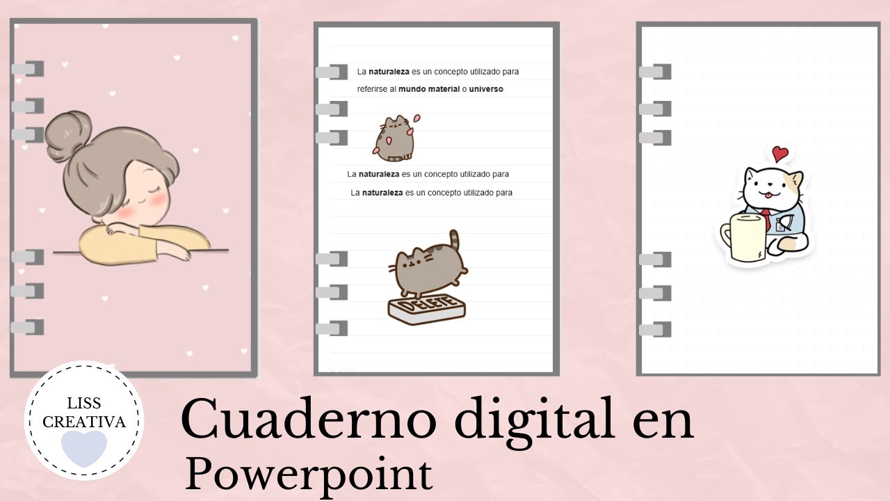 Cuaderno digital Artizo  Tema de Google Slides y PowerPoint