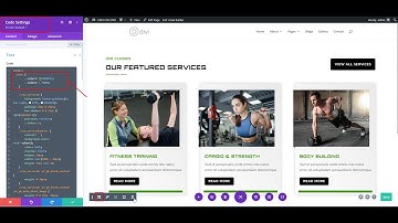 How to Change Color In Divi Gym Services Sections Layouts