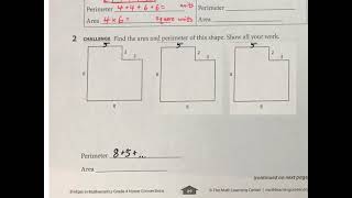 Famous Reviewing Area and Perimeter (Bridges Math) Net Worth