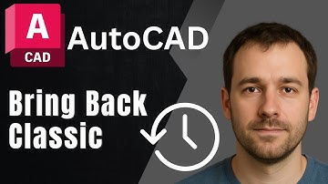 AutoCAD 2026: How to Change to Classic Workspace (Menu Bar & Toolbars Setup)