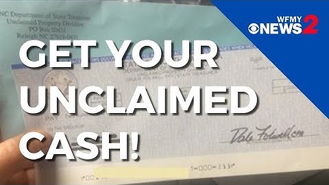 How to search for your unclaimed cash in North Carolina