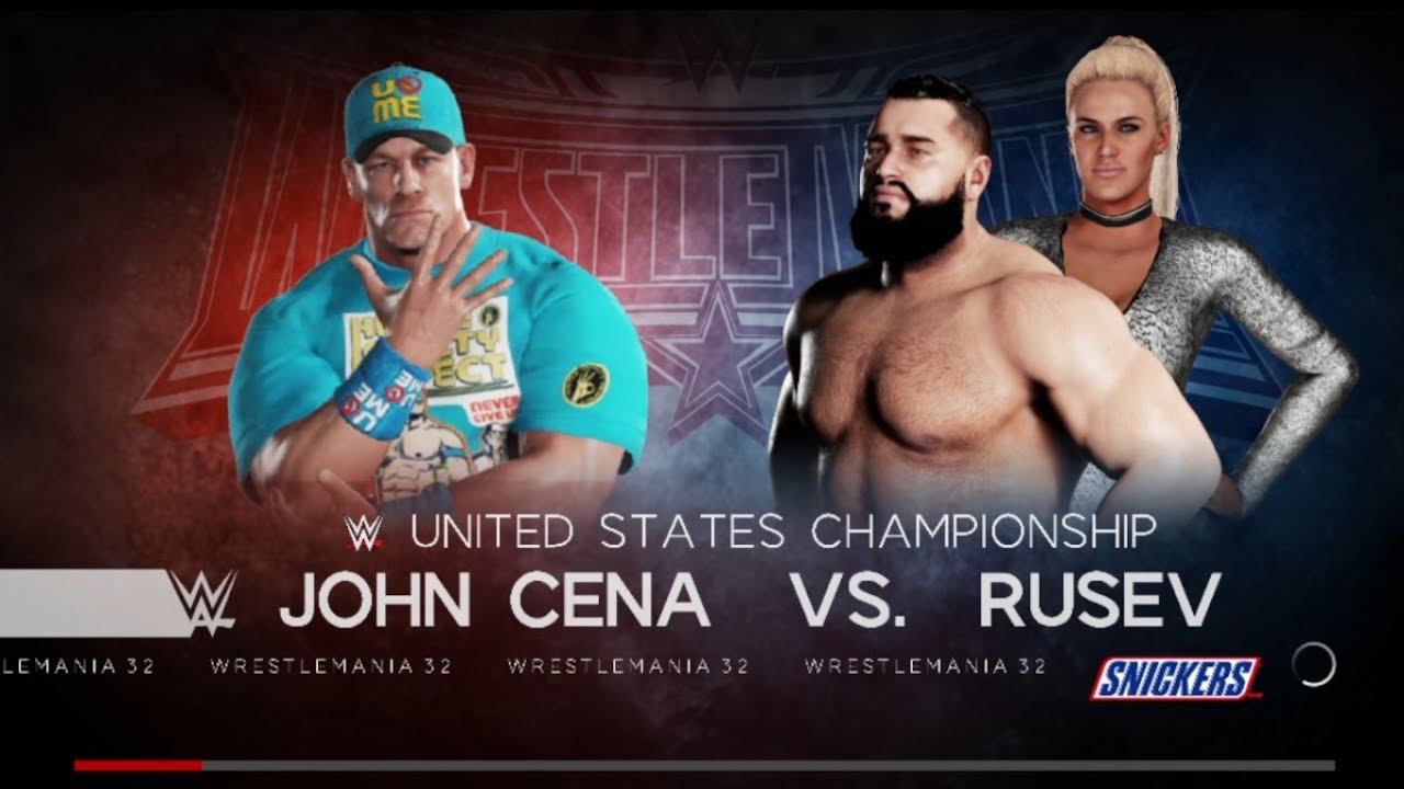John Cena Vs Rusev Wrestlemania 31 For U.S Championship I WWE2K18 PC ...