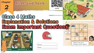 Class 4 Maths / Hide and Seek - Unit 2 / Chapter Explanation/ Exam Question Paper/Important Question