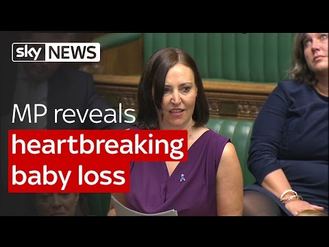 MP reveals heartbreaking baby loss