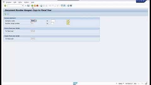 SAP ERRORS   In company code the number range is missing for the year Message F5150