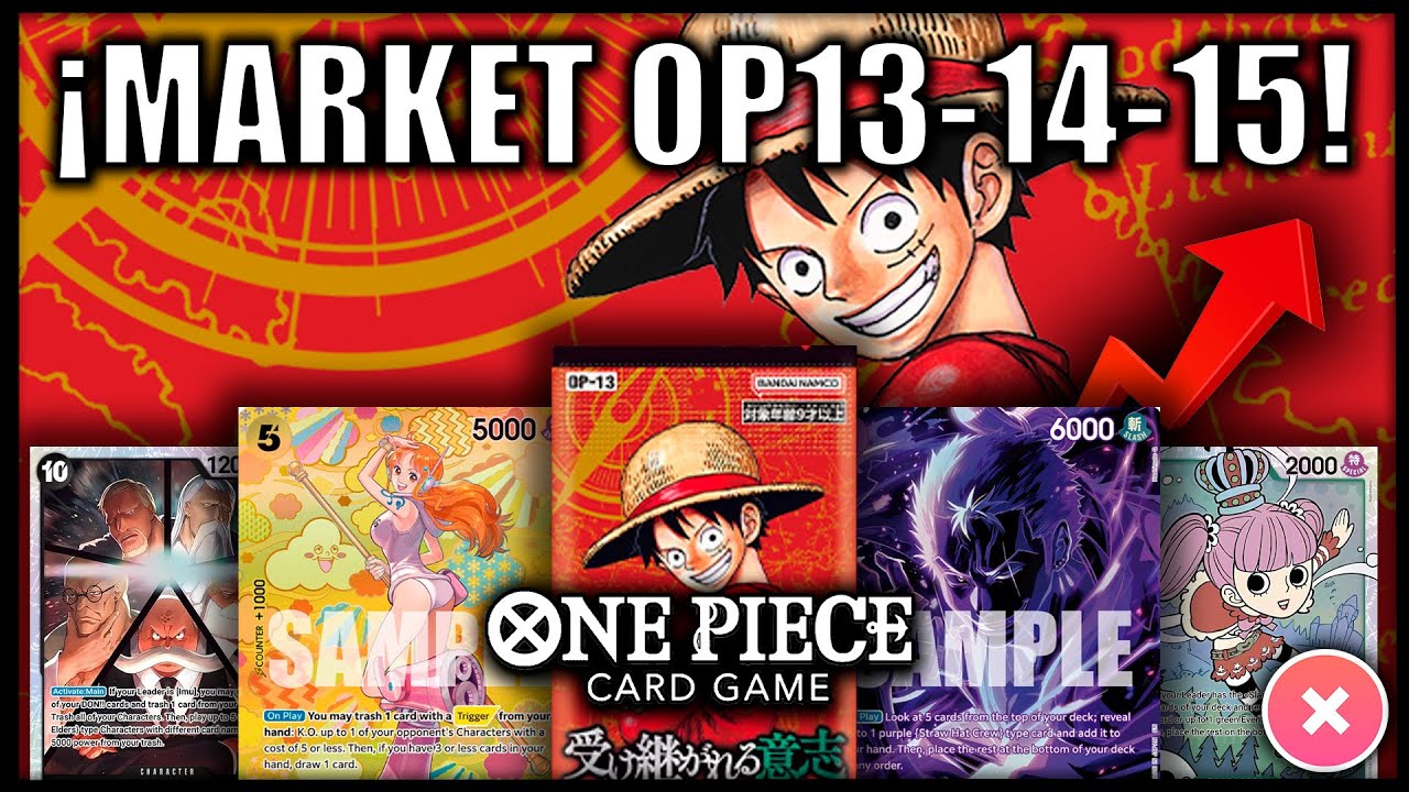 ¡EL MARKET DE ONE PIECE SE VUELVE LOCO! MARKET OP13 - OP14 - OP15 | ONE PIECE CARD GAME en Español
