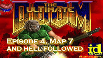 Ultimate Doom 100% walkthrough - E4M7: And Hell Followed