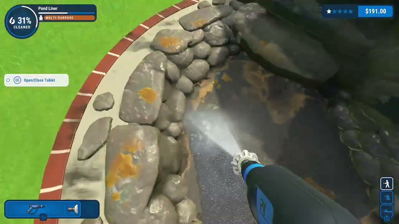 Playing power wash on x box