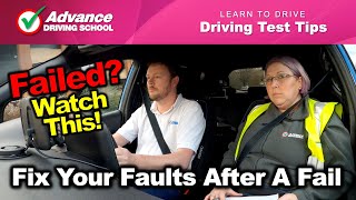 Fix your Faults after a Fail! | Learn to drive: Driving test tips