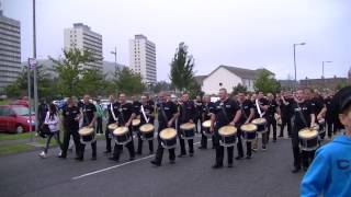 Cloughfern Young Conquerors FB Veterans Finish Their Own 40/10 Anniversary Memorial Parade 2013