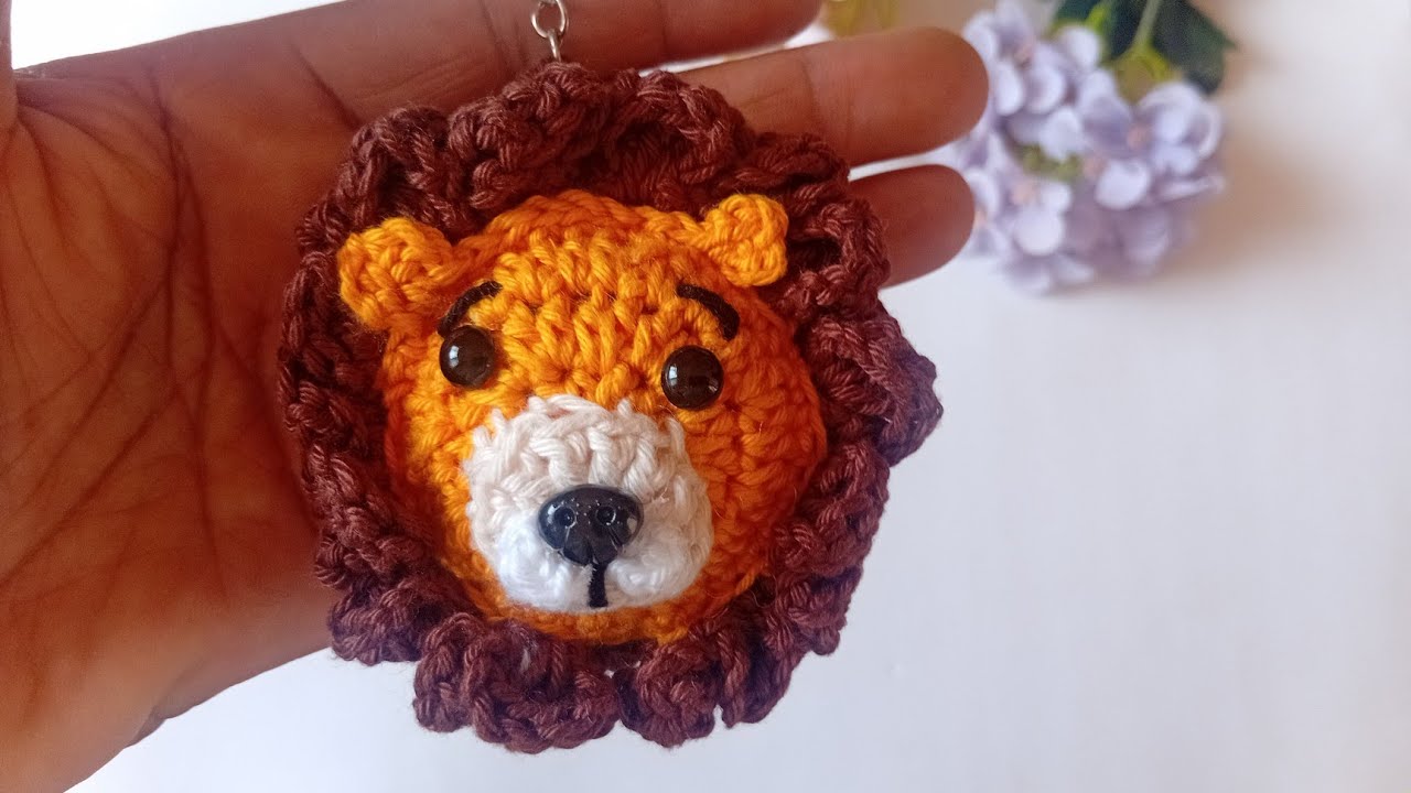 Chaveiro Leaozinho Lindo e Fácil !!