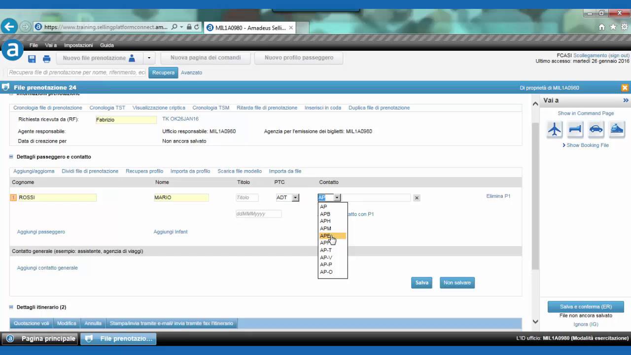 Amadeus selling platform - pasefetish