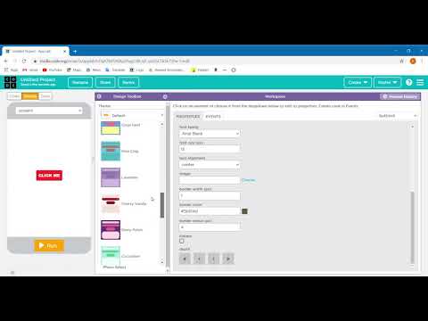 COLOUR CHANGING APP LAB - YouTube