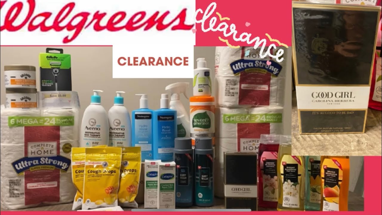 Fantastic Clearance Finds At Walgreens 😃 8/31 - YouTube