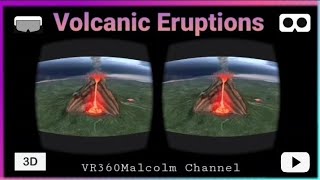Top VR (2021) Best 3D Video Channel - Volcanic Eruptions /Nature /Education [Google Cardboard]