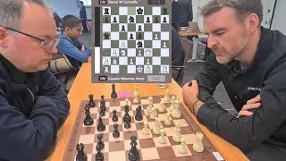 Gawain Jones  2663 vs Daniel W Gormally  2485 / 2025 UK Open Blitz Final / Round 9 / English Opening