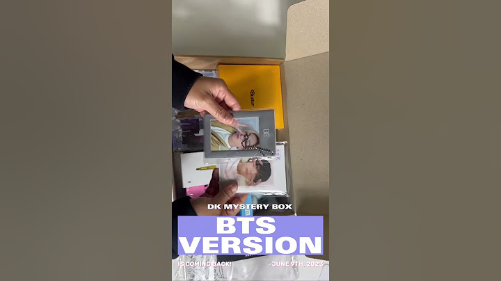 Exclusive First Look At BTS Mystery Box