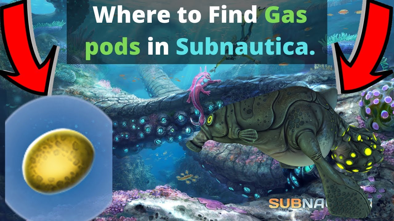 Where to find Gas pods in Subnautica. - YouTube
