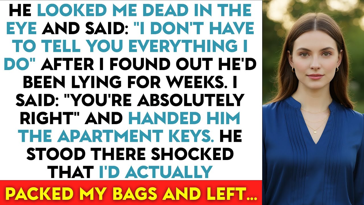 He Looked Me Dead In The Eye And Said: 