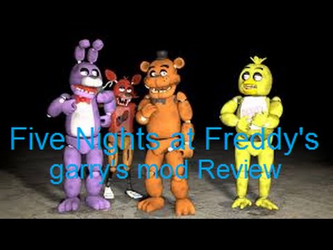 Animatronicos Toy, Originales Y Las Pills | Review FNAF Mod | Garry's Mod