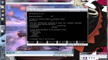 BOEDOET konfigurasi FTP debian 6.0 (Virtual Box)