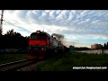 Тепловоз 2М62У-0139 с грузовым поездом (Дегунино, МЦК) / 2M62U-0139 (RZD, MCC, Moscow)
