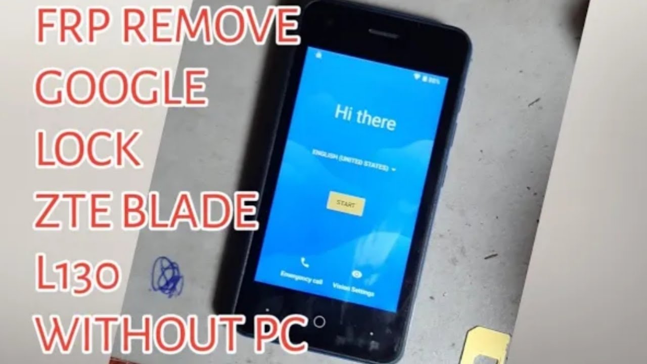 Zte Blade L130 Unlock Sigmakey