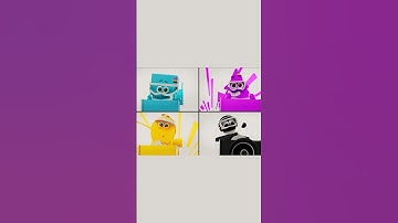 🏁 Printing Crew Race! 🏎️ | Colours for Kids | @Colourblocks #shorts