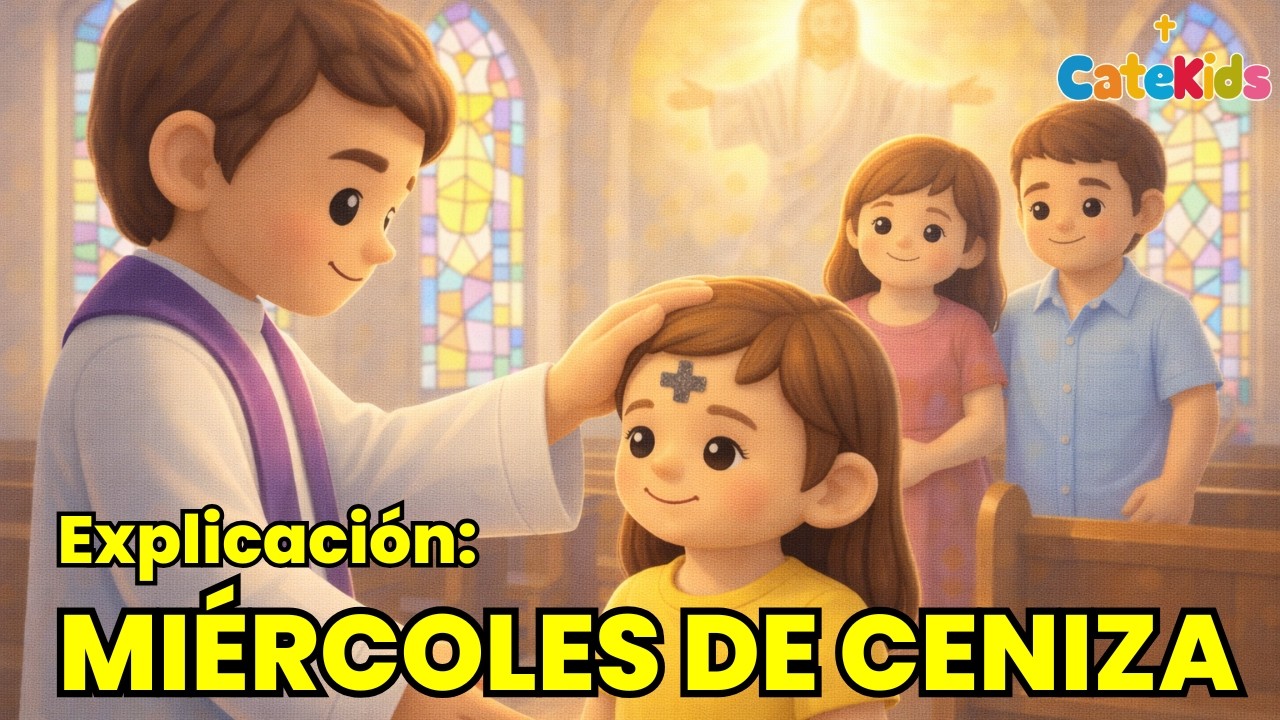 ✝️ ¿Qué es el Miércoles de Ceniza? 🌿 Explicación para niños | Inicio de la Cuaresma | Catekids