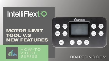 How-To Video: Motor Limit Tool v.3 New Features  |  Expert Review