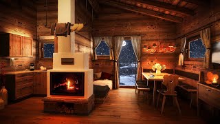 Blizzard Sounds and a big Fireplace for Sleep and Relaxation - Heavy Snowstorm Sounds for Relaxation by Nature and Relaxation 8,697 views 2 years ago 4 hours