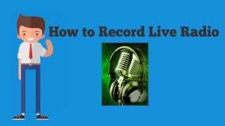 How to record live radio screenshot 1