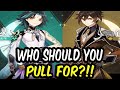 XIAO OR ZHONGLI? BATTLE OF THE HUSBANDOS | WHO SHOULD YOU GO FOR?!! GENSHIN IMPACT