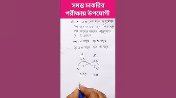 বয়স সম্পর্কিত অংক। Problems on age in Bengali। math tricks and shortcut #shorts #ytshorts