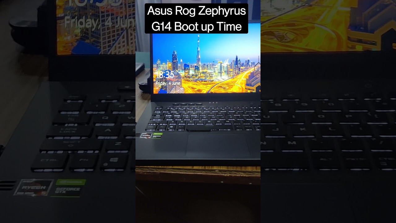 Asus Rog Zephyrus G14 (2020) Rapid Fast boot up time !! 🔥🔥🔥🔥🔥#amdryzen ...