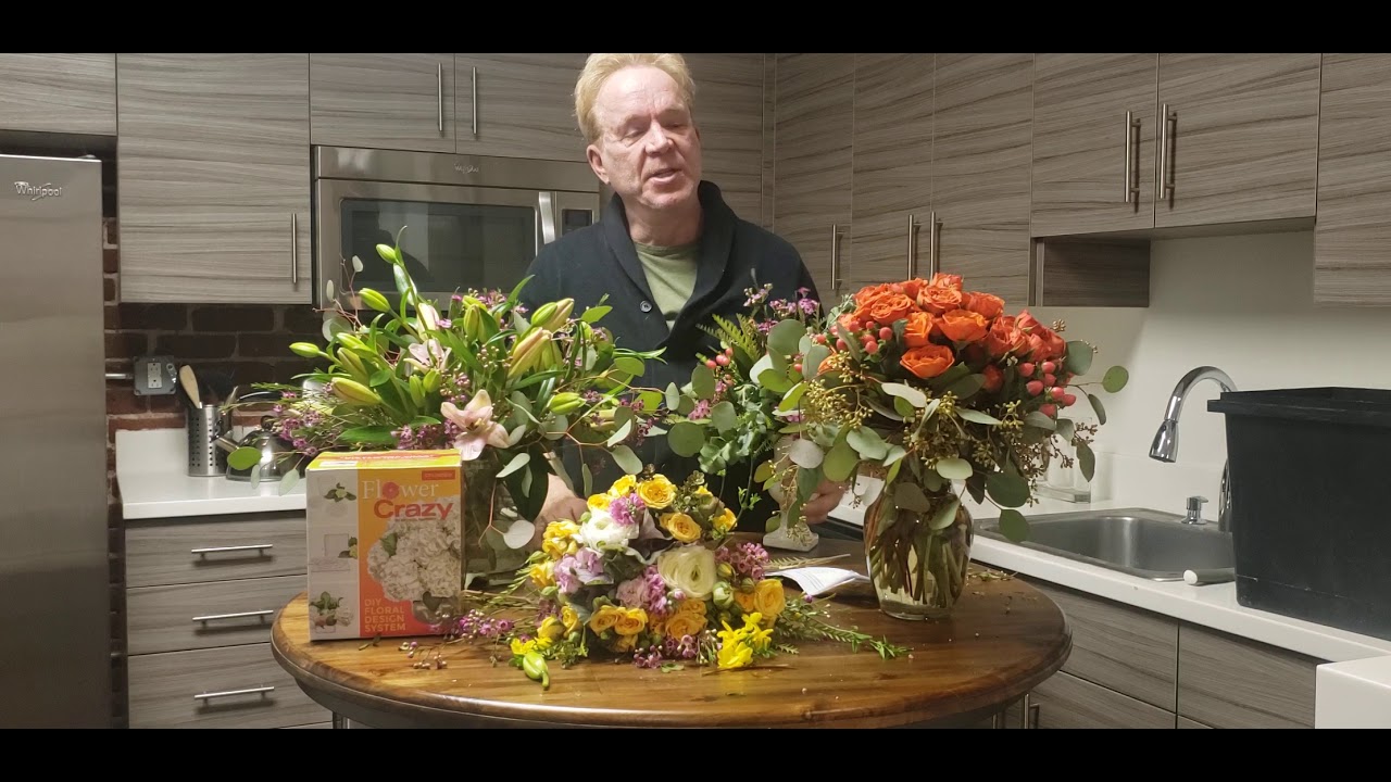 a floral designer! You can do it. YouTube