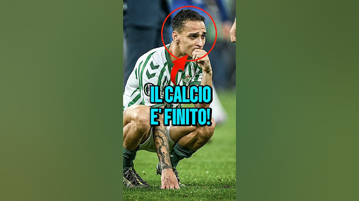 Il calcio è finito dopo le lacrime di Antony...😢💔