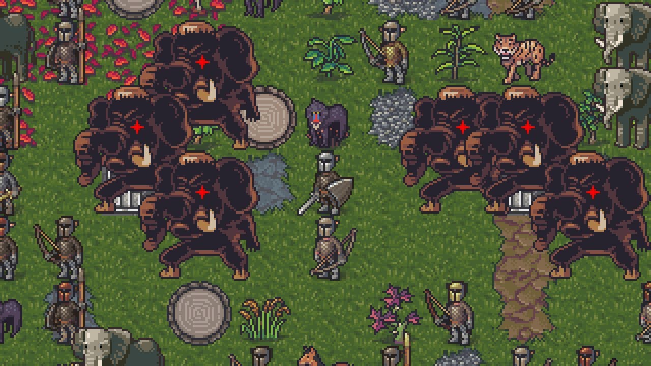 creating a weremammoth militia (Dwarf Fortress)