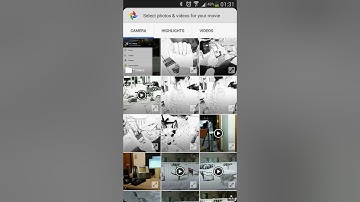 Manually create auto awesome videos in google+ app