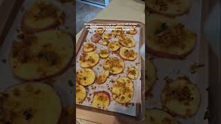 Parmesan Crusted Sliced Potatoes. These were a genuine pleasure!
