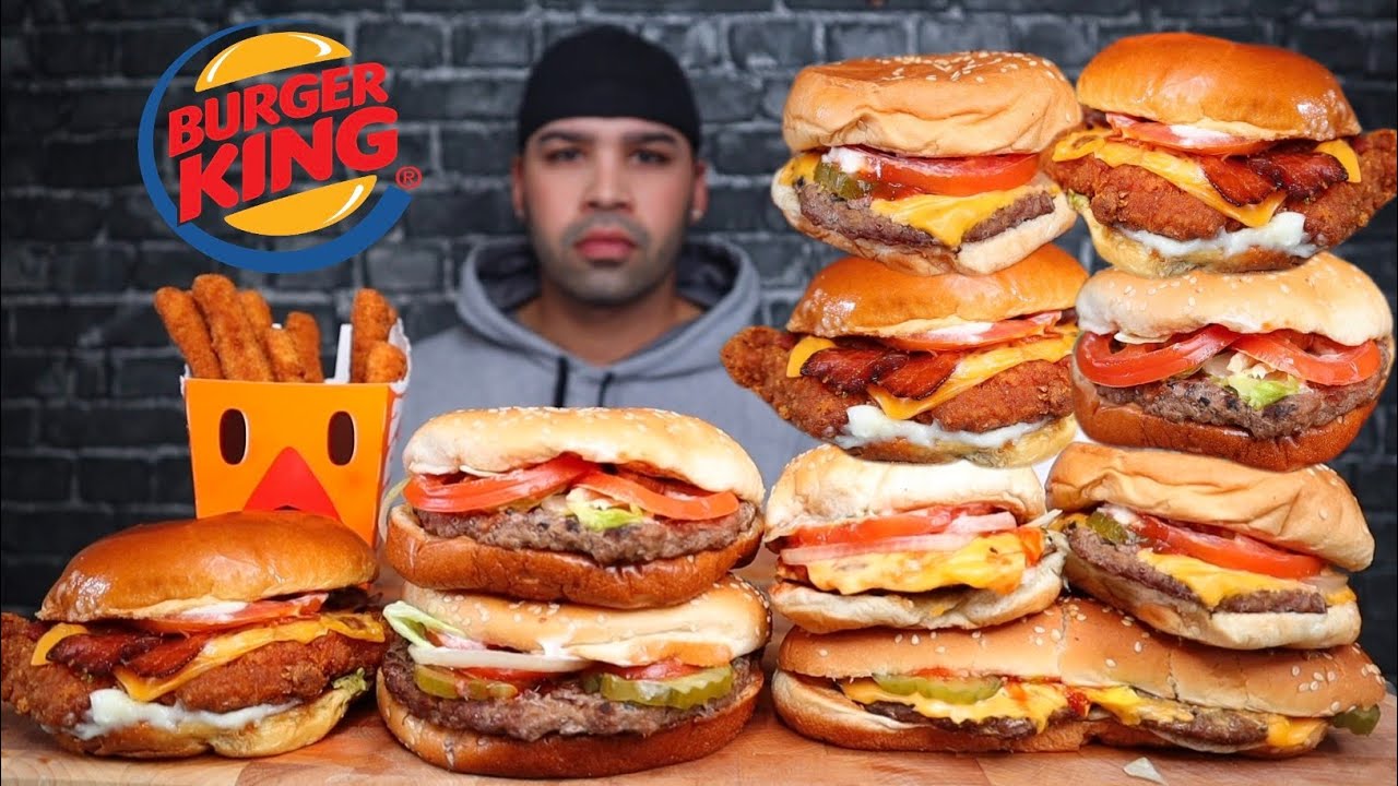 ASMR Бургер Кинг Мукбанг